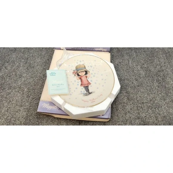 VTG NOS 1974 Gorham Moppets Mothers Day Collector Plate 8.5 