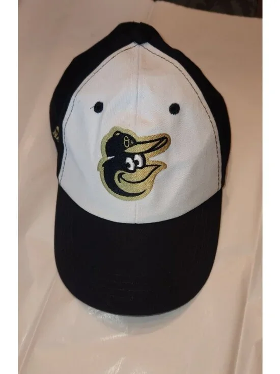 Baltimore Orioles USNA Naval Academy Navy YOUTH Hat Cap Adjustable preowned