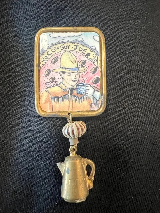 Cowboy Joe Brooch