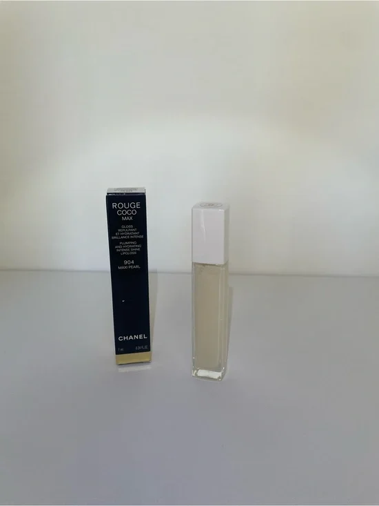 CHANEL Rouge Coco Max Lip Gloss — Maxi Pearl  * Discontinued…..Rare Find!!!
