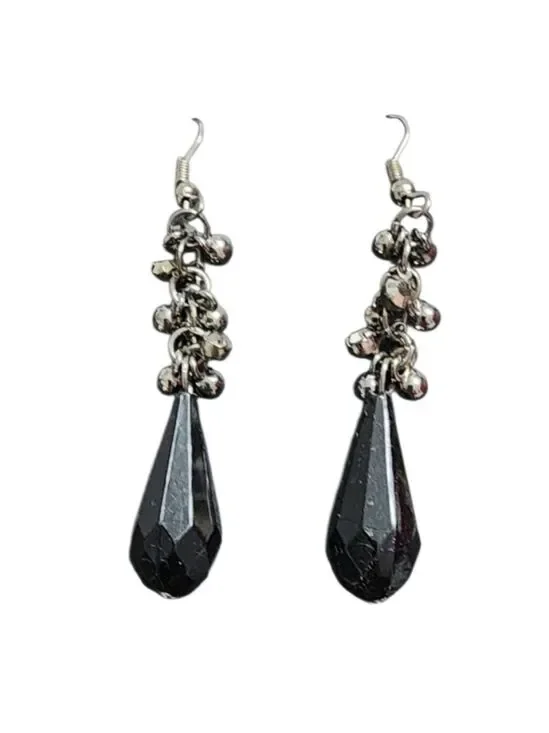 💥4 For $20💥Black Dangle Earrings