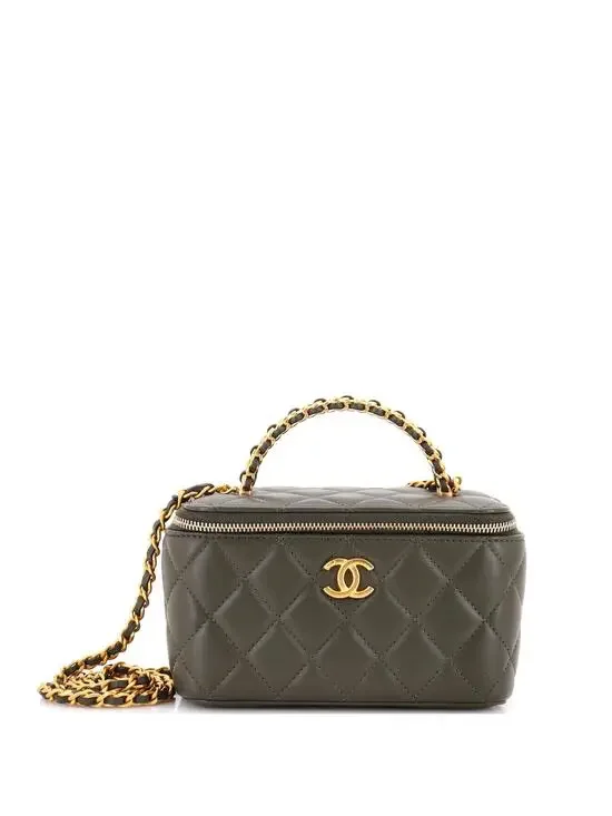 Chanel Pick Me Up Top Handle Vanity #307037C37B