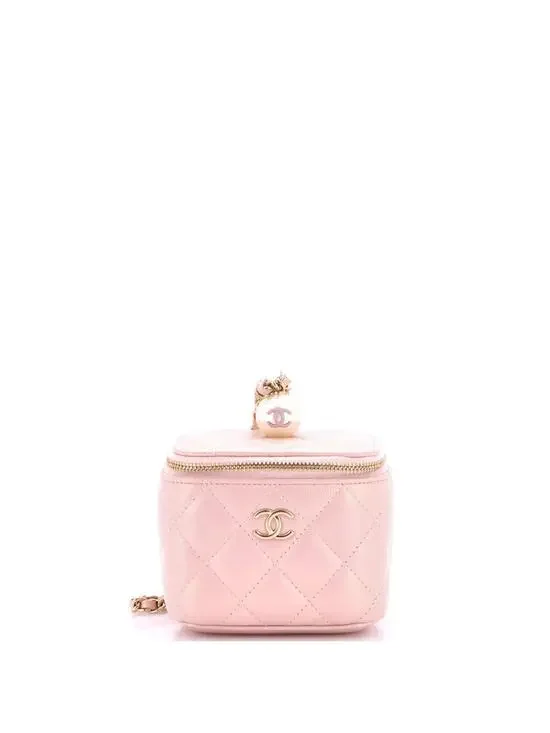 Chanel Classic Pearl Vanity Case With #307036C25B