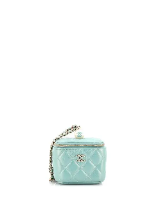 Chanel Classic Pearl Vanity Case With #307034C28B
