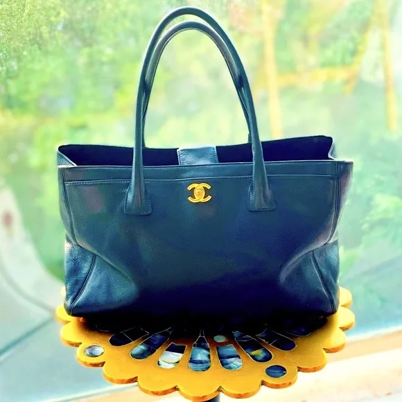 Chanel Black Gold Hardware. Authentic.