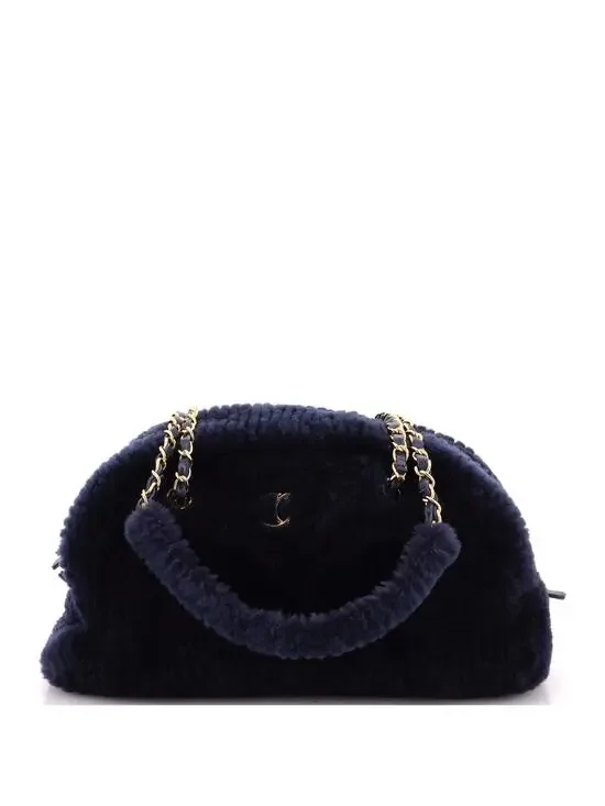 Chanel Coco Neige Chain Bowling Bag #306996C41B