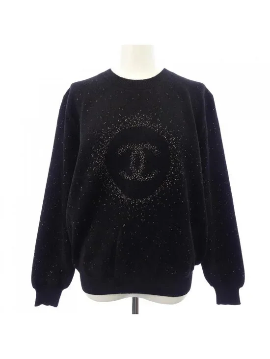 Chanel Knit Sweater Black