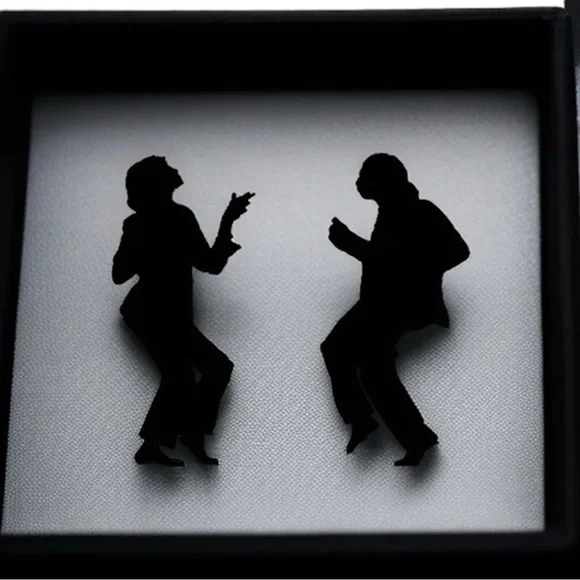 Twist & Shout: Pulp Fiction Dance Stud Earrings - Handmade Fun! NWT Studs