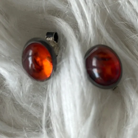 Amber Earrings