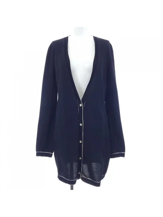 Chanel Long Cardigan Black