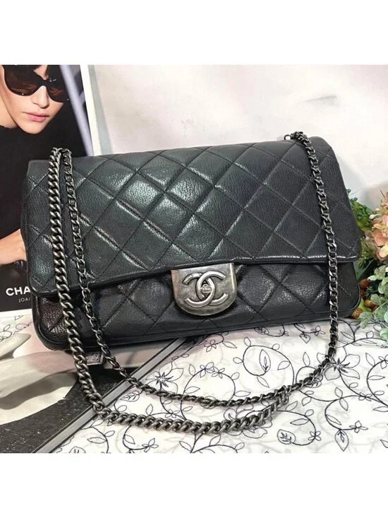 Chanel Chain Shoulder Double Flap Quilted