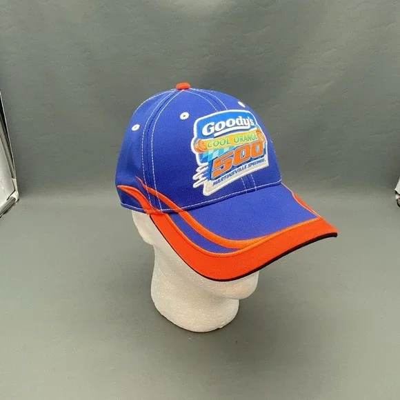 Goody's 500 Nascar Hat Martinsville Speedway April First 2007 Cool Orange