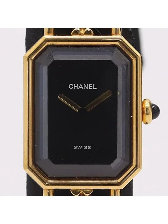 Chanel Premiere XL Quartz Black Dial Watch