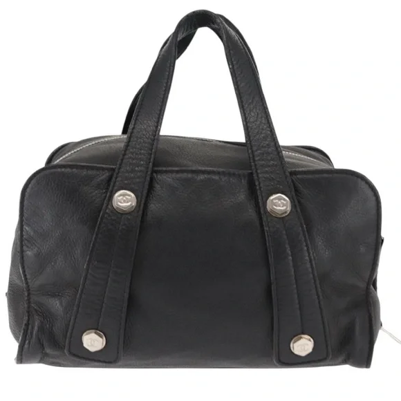 Chanel Bolt Bowler calf skin bag