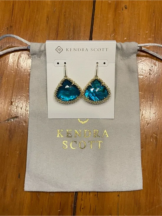 Kendra Scott Framed Kendall Large Drop Earrings