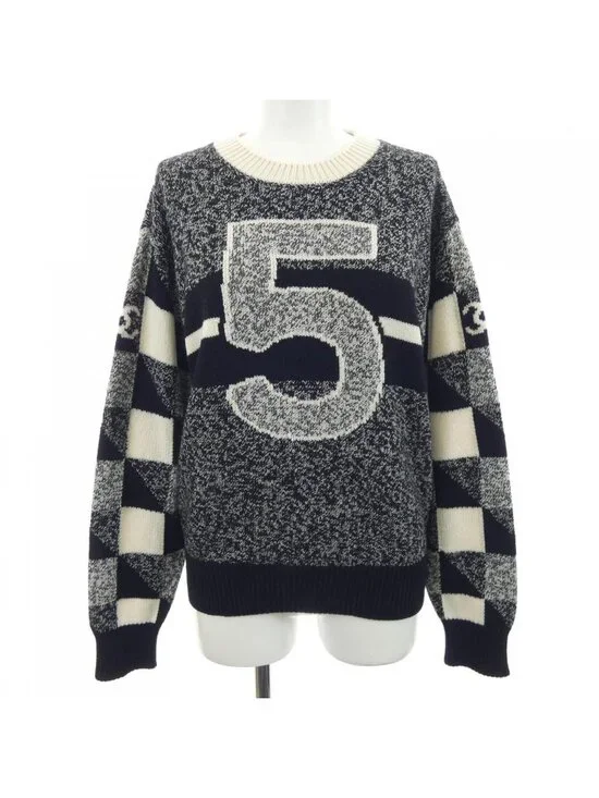Chanel Knit Sweater Black