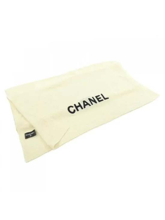 Chanel Stole Scarf Beige