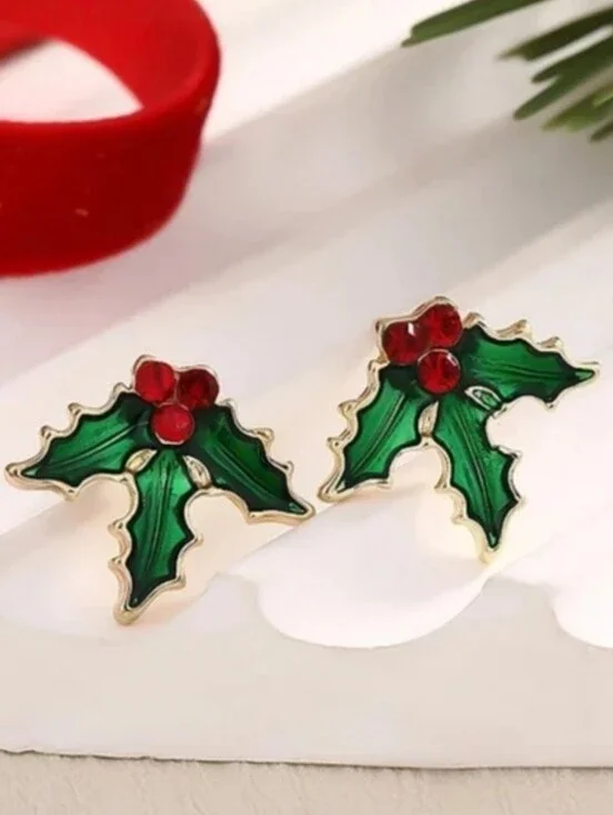 Christmas Holiday Stud Earrings