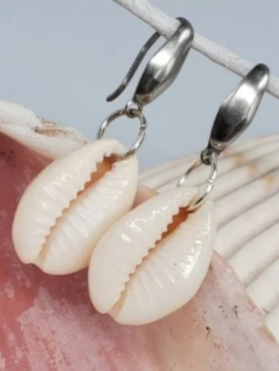 ❤️ FP Jewelry Tropical Shells Lightweight Earrings Hypoallergenic Hooks