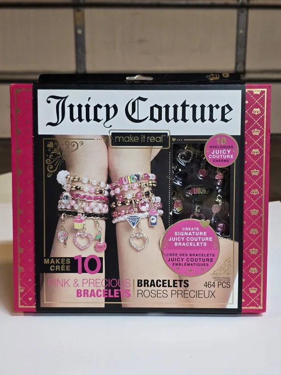 New In Box - Juicy Couture Pink & Precious Bracelet Kit