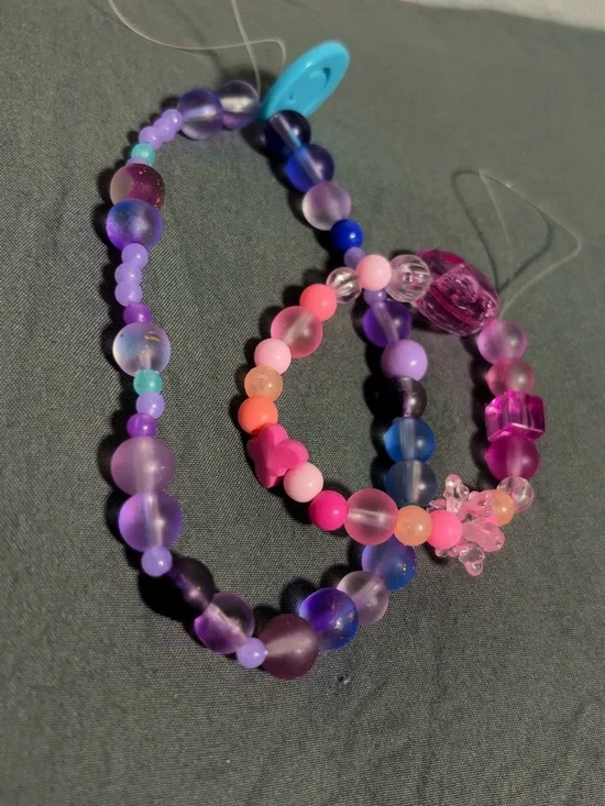Kids Beaded Purse/bag Charm Bundle