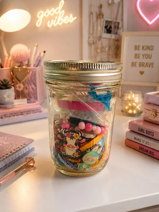 Kids Themed Mysyery Jewelry Jar
