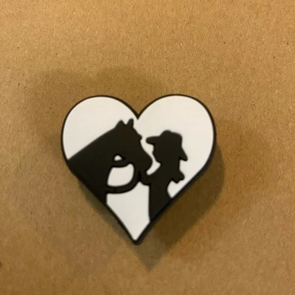 🐊6/$12🐊 Just a Girl and Her Horse Croc Charm