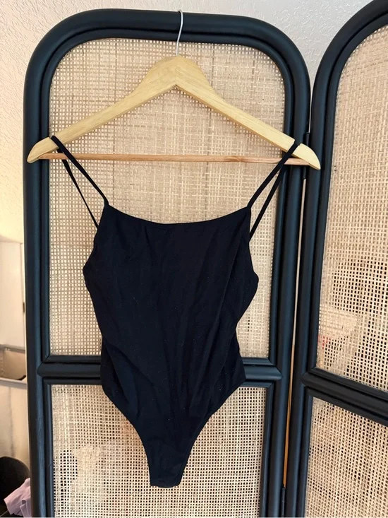 Free People Intimately Black Bodysuit XS/S
