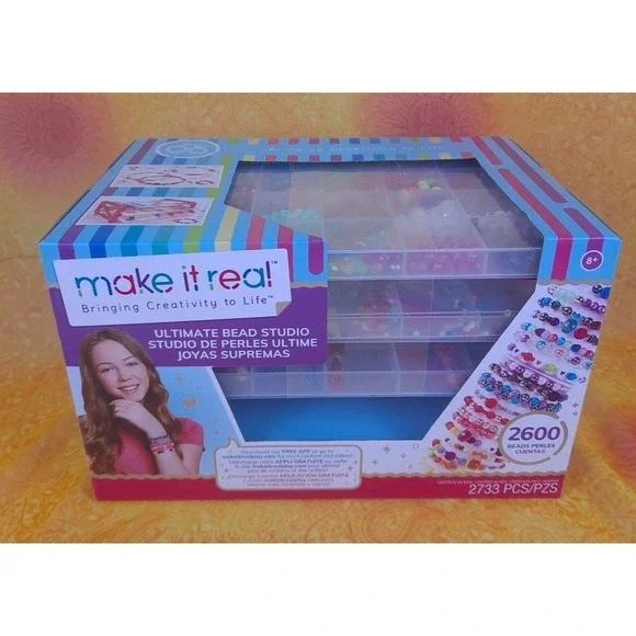 Make It Real Bringing Creativity To Life Jewelry Making Bracelets 2733 Pieces‎