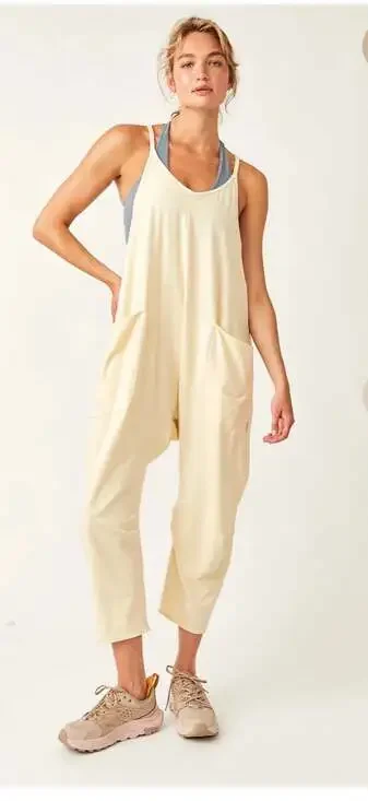 Free People Movement Hot Shot Onesie - Banana