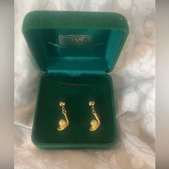 Golf fashion earrings