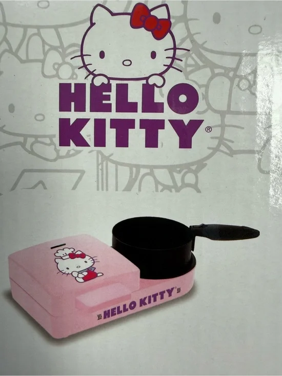 Sanrio Hello Kitty Soup and Sandwich Maker Panini Press Pink