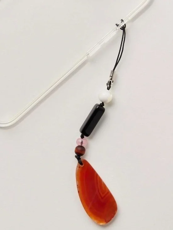 NWT Free People Molten Stone Phone Charm