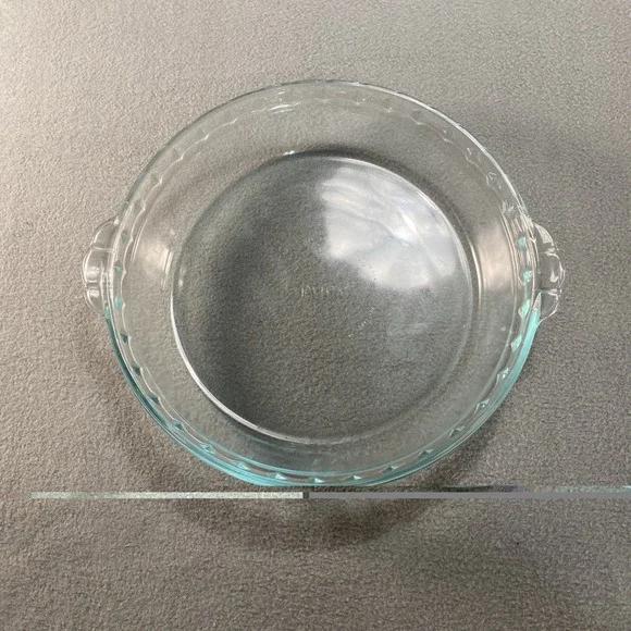 Vintage Pyrex # 229 Clear Glass Deep Dish 9.5