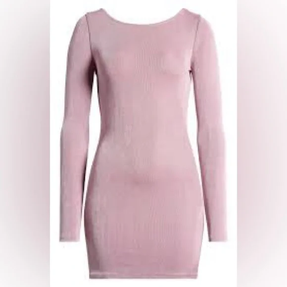 NWT Free People Call Me Later Long Sleeve Minidress​