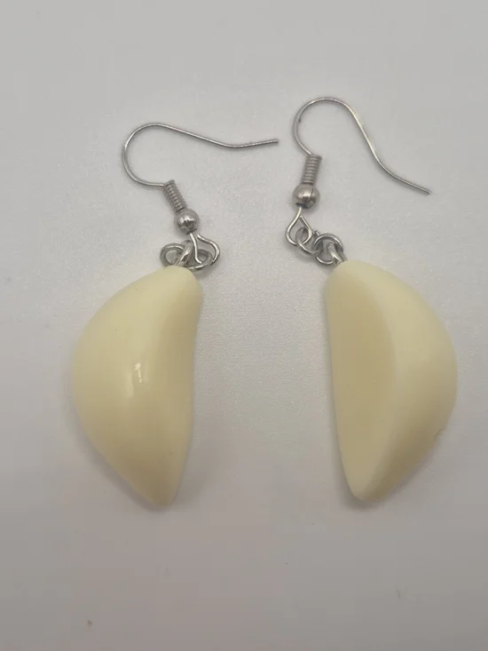 Garlic Clove Earrings