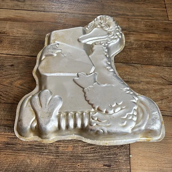 Wilton Party Cake Pan Big Bird 1978 Vintage 502-2065 Used