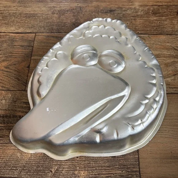 Vintage 1977 Wilton Muppets BIG BIRD Aluminum Cake Pan MoldVGUCSesame Street