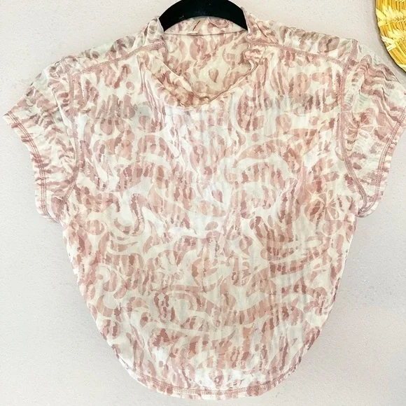 Free People Movement Sheer Top‎ Size Medium