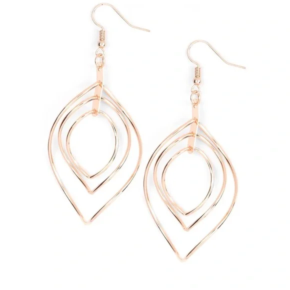 Rose Gold Earrings