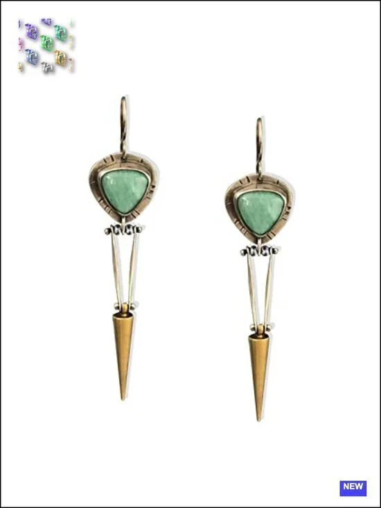Boho Geometric Drop Dangle Earrings Handmade Vintage Ethnic Statement Jewelry
