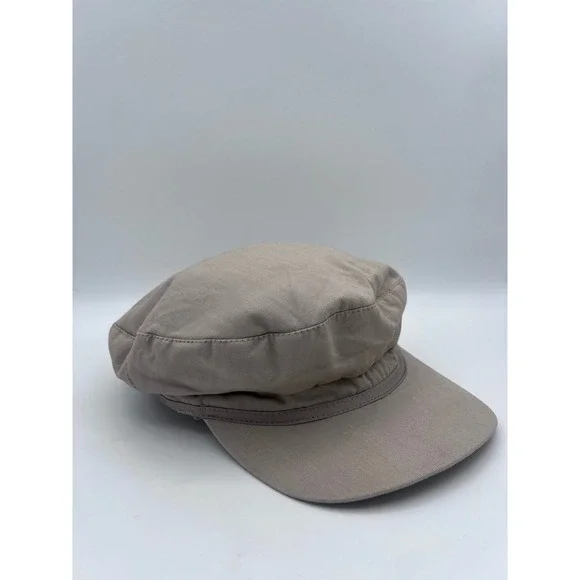 Arden B Newsboys cap Tan Cotton Newsboy Baker Boy Cabbie Hat‎ Khaki Slouchy Cap