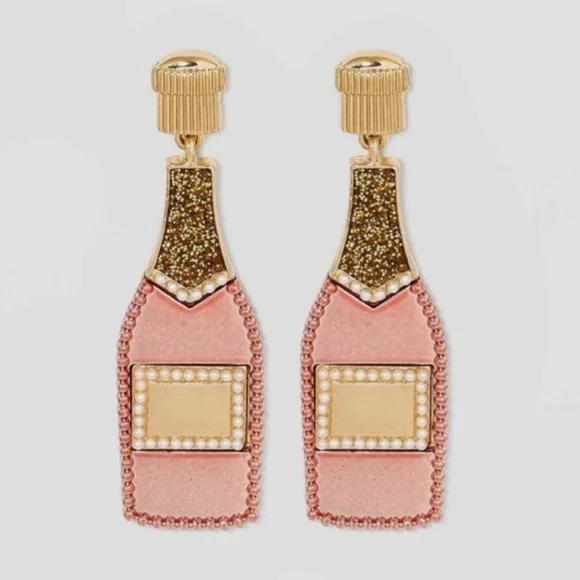 SUGARFIX by BaubleBar‎ “Stop and Smell the Rose’” Earrings (BRAND-NEW!)