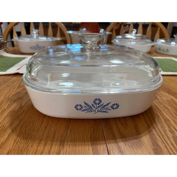 Vintage Corning Ware Blue Cornflower 11