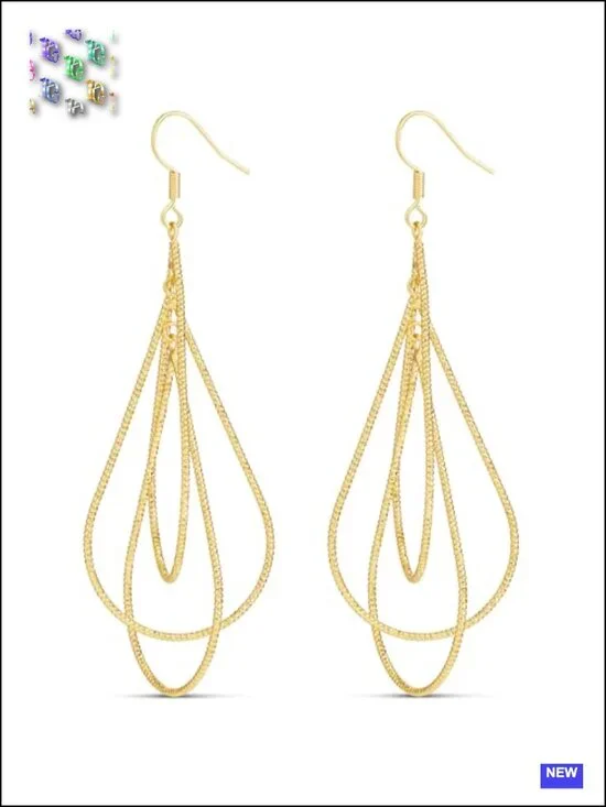 Drop & Dangle Earrings | Hypoallergenic, 14K Gold Plated