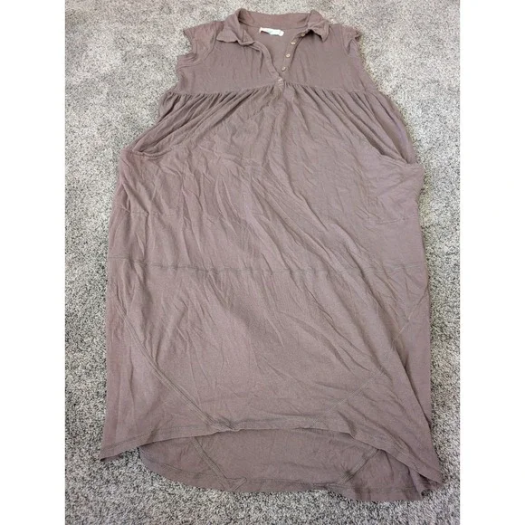 Free People FP Beach Brown Sleeveless All My Beaches‎ Midi Dress Small