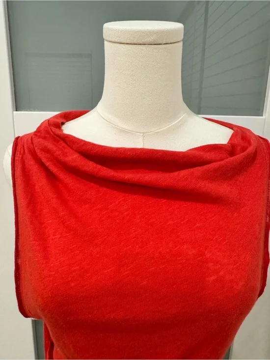 NWT 🔖🌹Free People We The Free Bella Rosa Tank Top Red L