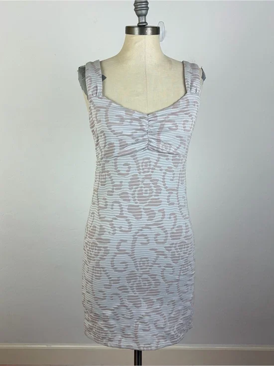 Free People Rose Stripe Mini Dress
