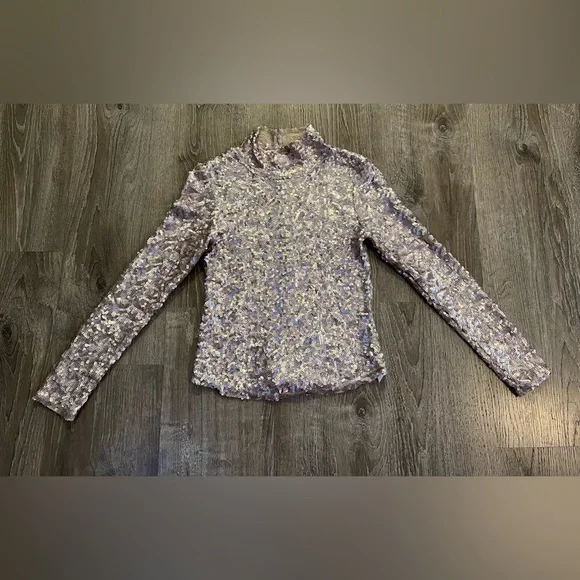 Free People Gold Rush Long Sleeve top