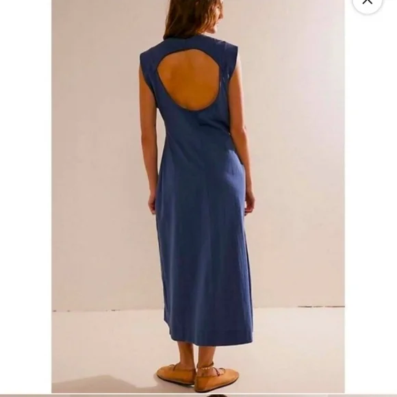 NWOT free people Simone Midi Dress Sz Xs